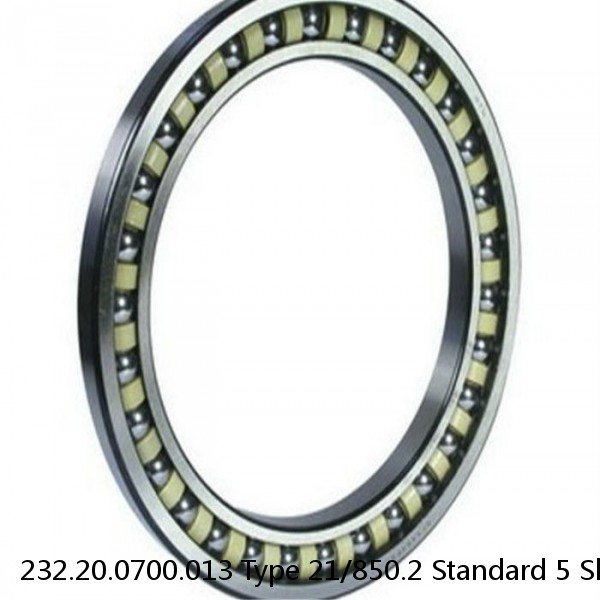 232.20.0700.013 Type 21/850.2 Standard 5 Slewing Ring Bearings #1 small image