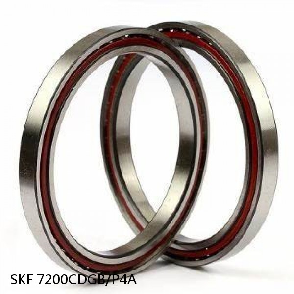 7200CDGB/P4A SKF Super Precision,Super Precision Bearings,Super Precision Angular Contact,7200 Series,15 Degree Contact Angle #1 small image