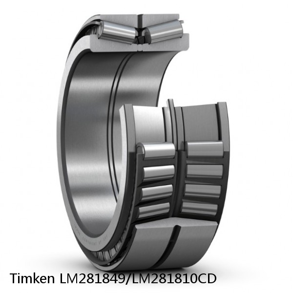 LM281849/LM281810CD Timken Tapered Roller Bearing Assembly #1 small image