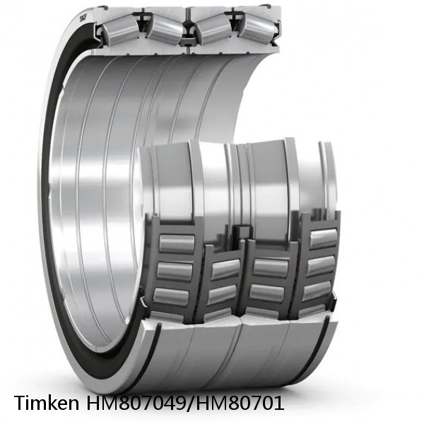 HM807049/HM80701 Timken Tapered Roller Bearing Assembly