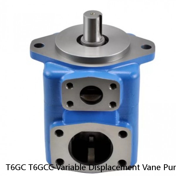 T6GC T6GCC Variable Displacement Vane Pump , Manual Hydraulic Pump For Garbage #1 image